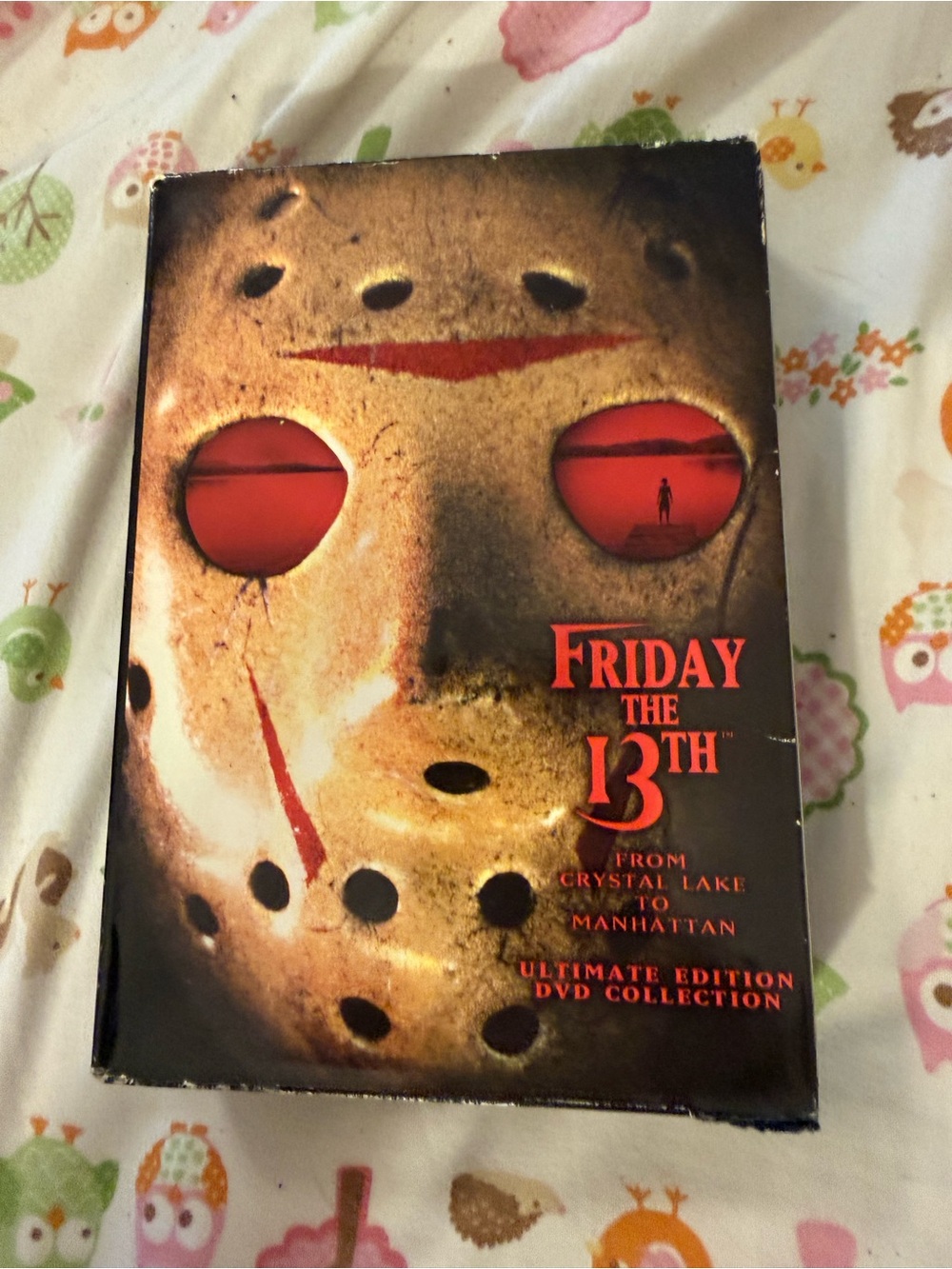 Friday the 13th Ultimate Edition DVD Collection box set of 5 - Black/Red
